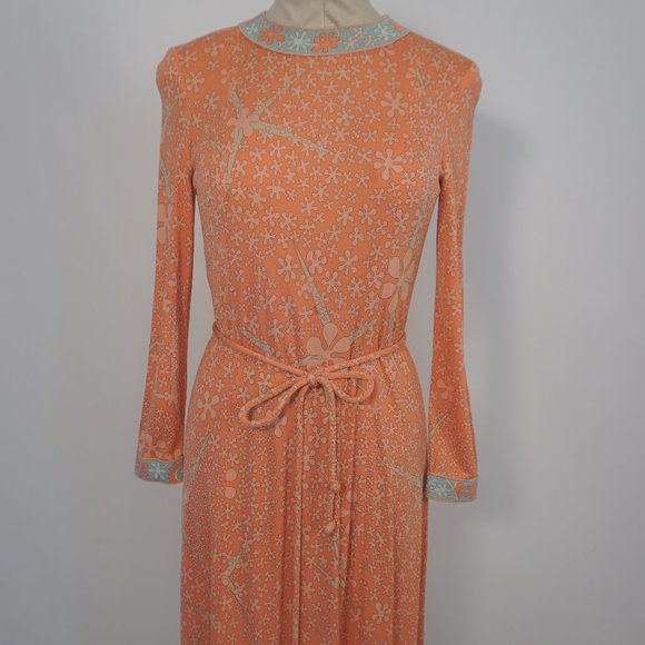Vintage Averado Bessi silk jersey dress